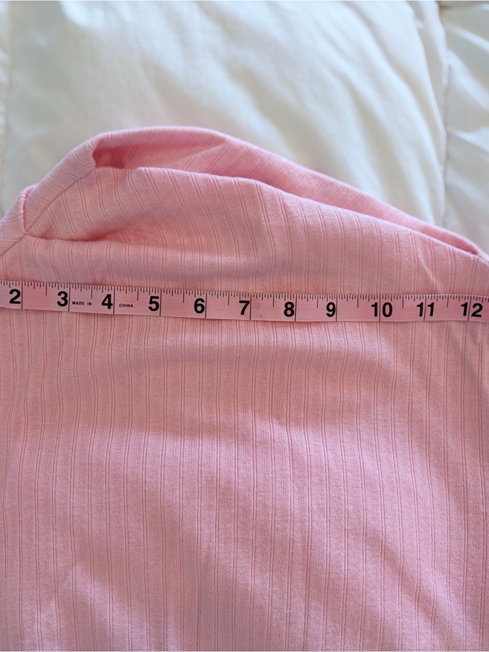 LOFT Soft Pink Ribbed Long Sleeve Top - Picture 2 of 6